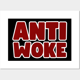 Anti Woke Posters and Art